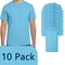 Gildan Unisex Sky Crewneck Cotton T-Shirt Blanks for Printing, Crafting & Design Projects